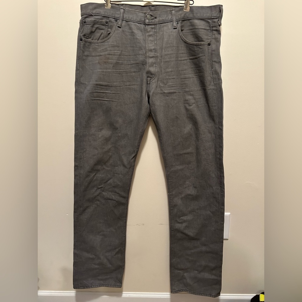 Levi’s 501 Men’s Grey Straight Leg Jeans